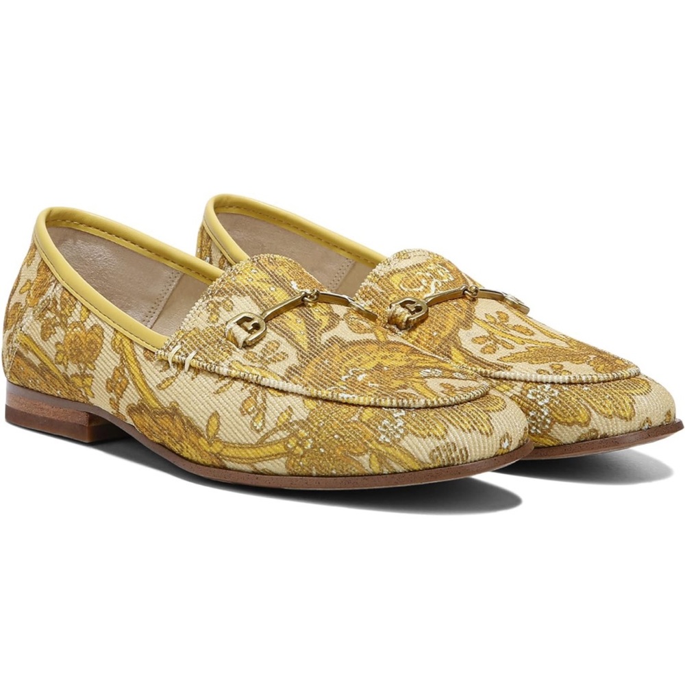 Sam Edelman Girl’s Loraine kids Loafer Size 13 Turmeric color
